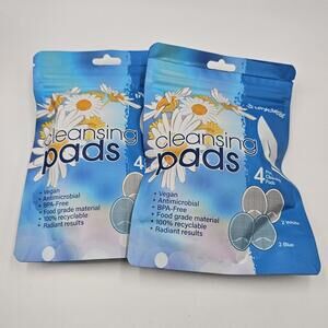 2 ~ Truly Clear Antimicrobial Cleansing Pads Packs (8‎ Total)